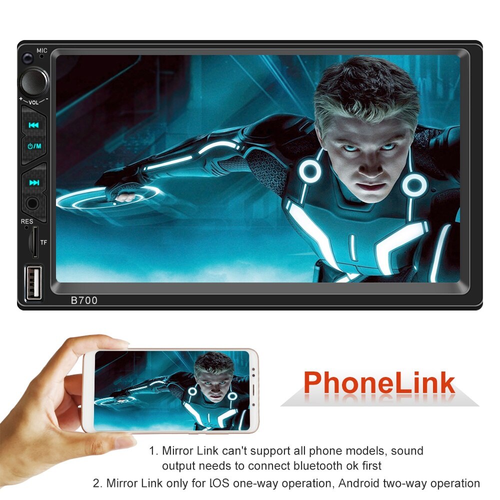 2 Din Car Radio 7 Inch Bluetooth Stereo Multimedia... – Vicedeal