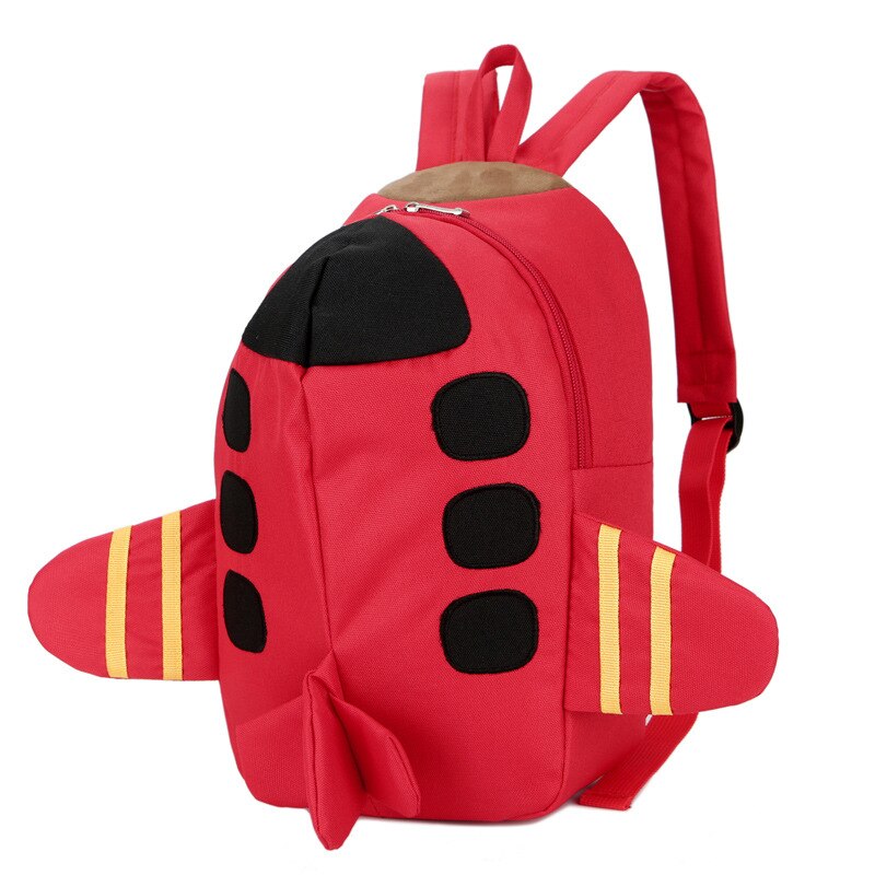 Mochila feminina rugzakken bedrukte rugzak tas kinderrugzak 4 kleuren schooltassen cartoon vliegtuig rugzak voor meisjes rugzak: 01