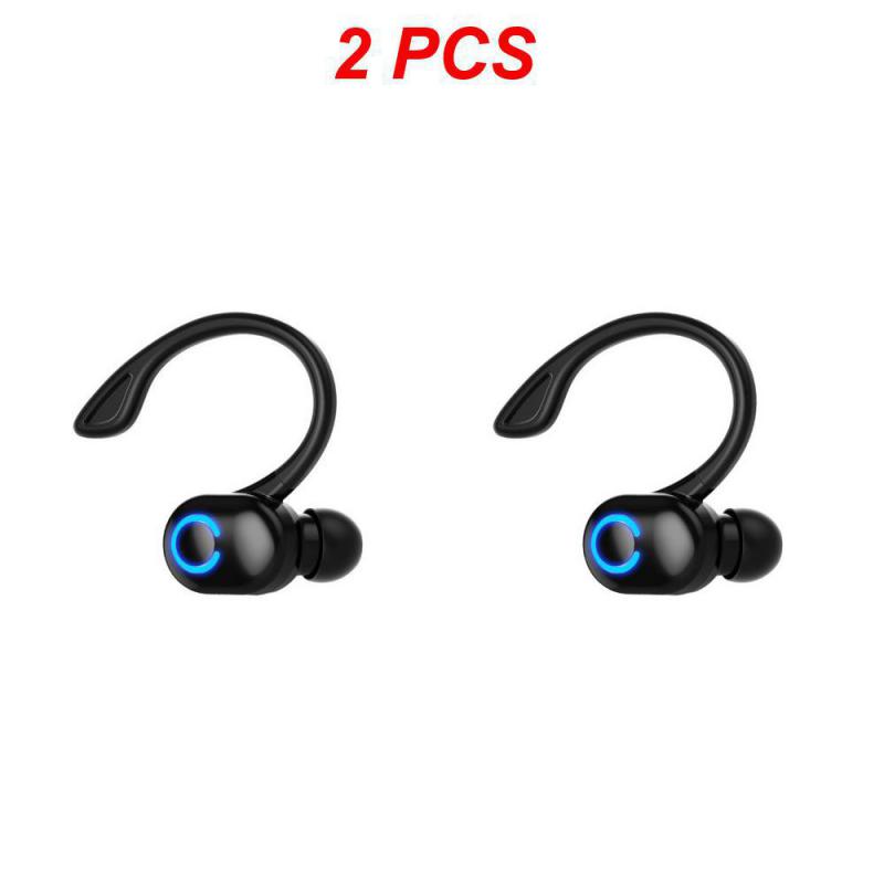 1/2/3 pièces i7s TWS Mini écouteurs sans fil écouteurs sport casques Mini Pods musique écouteurs avec boîte de chargement pour: Black