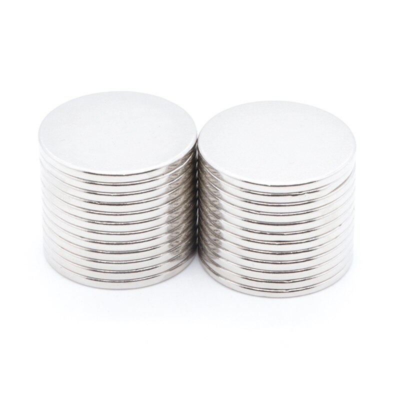 50 stuks 25x2mm Sterke Neodymium Magneet N35 25*2mm Ronde Zeldzame Aarde Permanet Magneten 25x 2mm Super Sterke Zeldzame Aarde Magneten