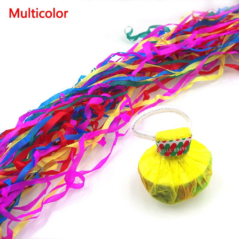 Gooi Streamers 30 Strengen Goocheltrucs Multicolor Of Wit Spider Draad Magie Podium Prop Accessoire: Multicolor