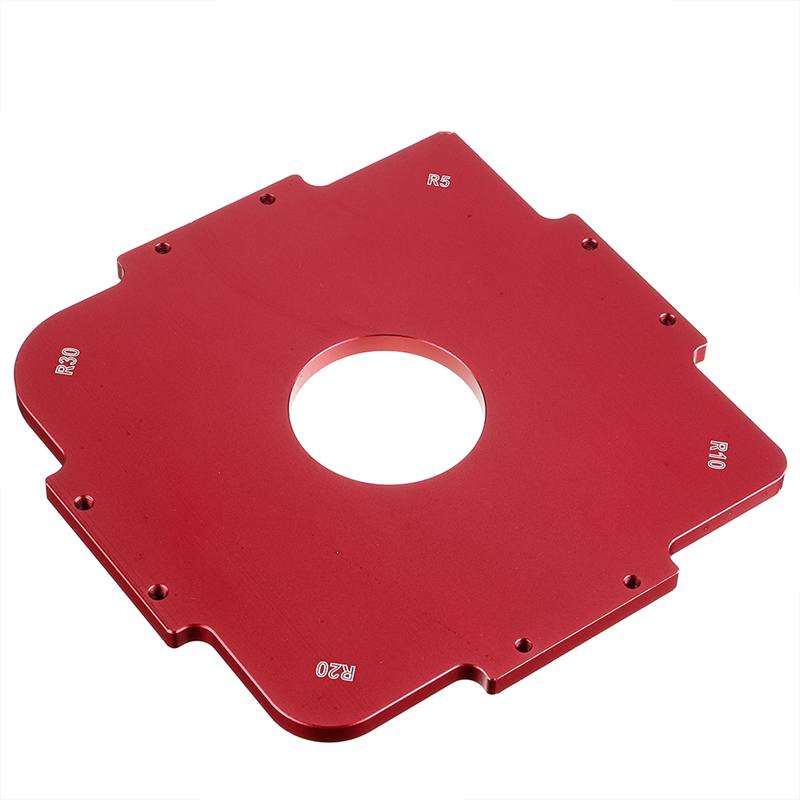 Houtbewerking paneel radius mal frees sjablonen  r5/r10/r20/r30 quick-jig freestafel bits mal hoekmal houtbewerkingsgereedschap: Default Title