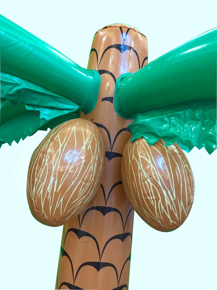 Opblaasbare Palmboom Koeler Feestartikelen Drank Emmers Houders Luau Levert Water Zwembad Speelgoed-5.4 Meter Hoog