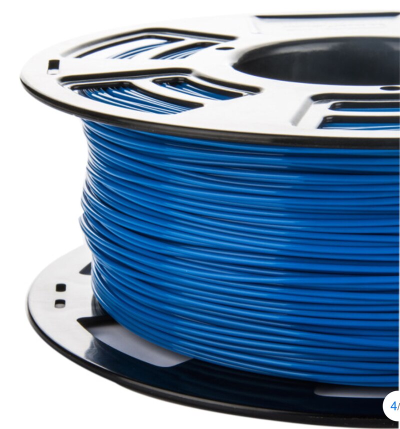3d printer filament pla 1.75mm 1kg plast gummi forbrugsstoffer materiale 3d filamento multi-farve pla filament til 3d filamento: Blå