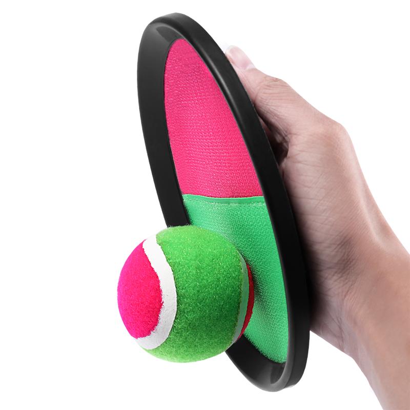 1 Set Interactieve Interessante Handheld Educatief Kleverige Doel Bal Spel Chuck Bal Party Games voor Kinderen Spelen Kinderen