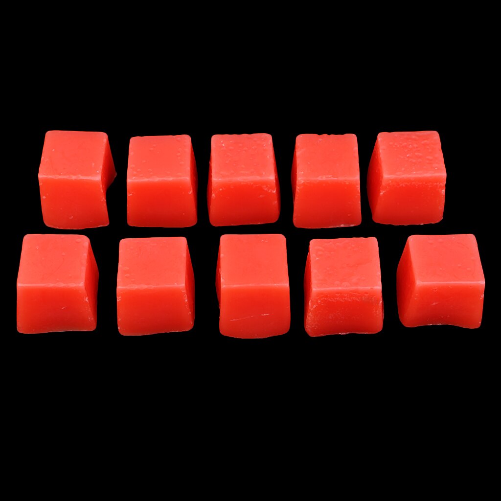 Blocs de bougie en cire de paraffine 10 pièces | Cube pour bougie de bricolage et fabrication de fournitures artisanales