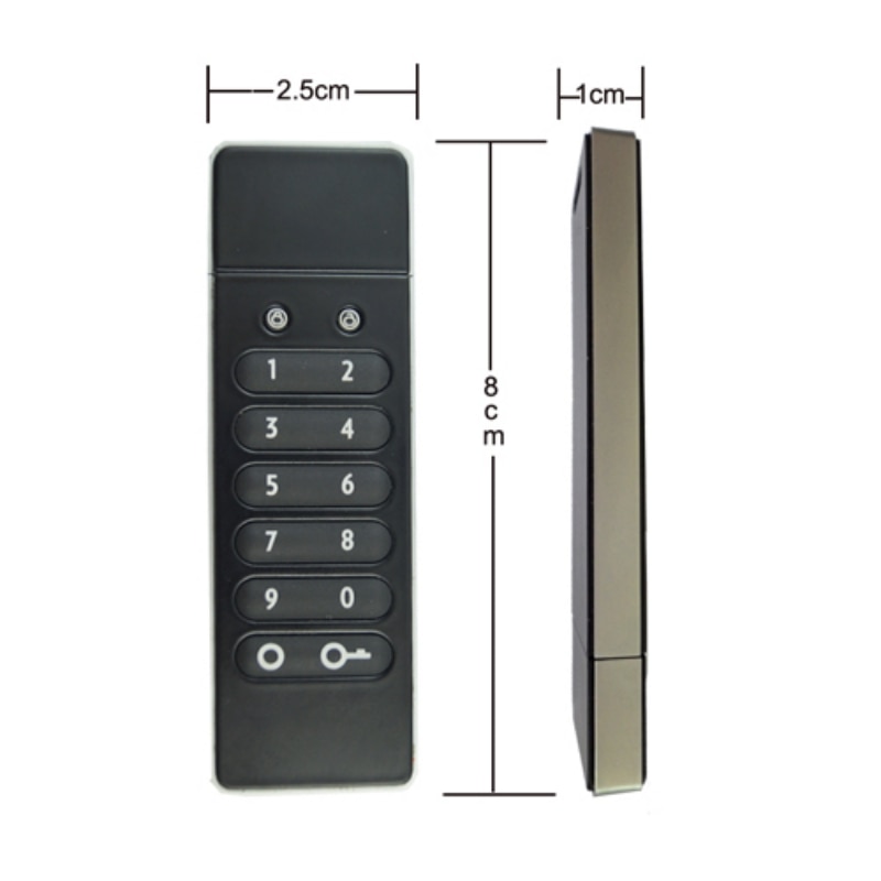 Portable 8GB 16GB 32GB 64GB optional Password Key Secure U Disk USB2.0 Hardware for Business and Private USB Flash Drive