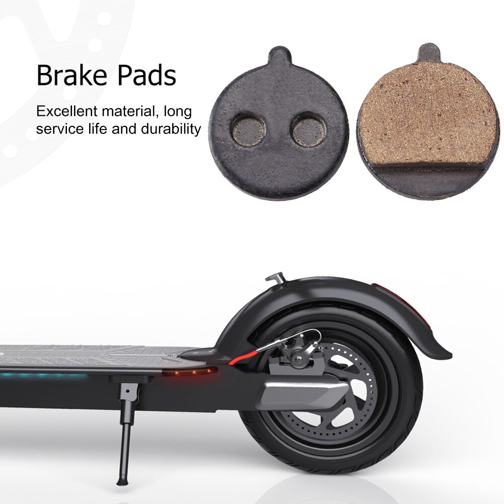 2 Set 10Inch Elektrische Scooter Remblokken Voor Kugoo Duurzaam Vouwfiets Fiets Hars Schijfrem Pad Reparatie Fietsen accessoires