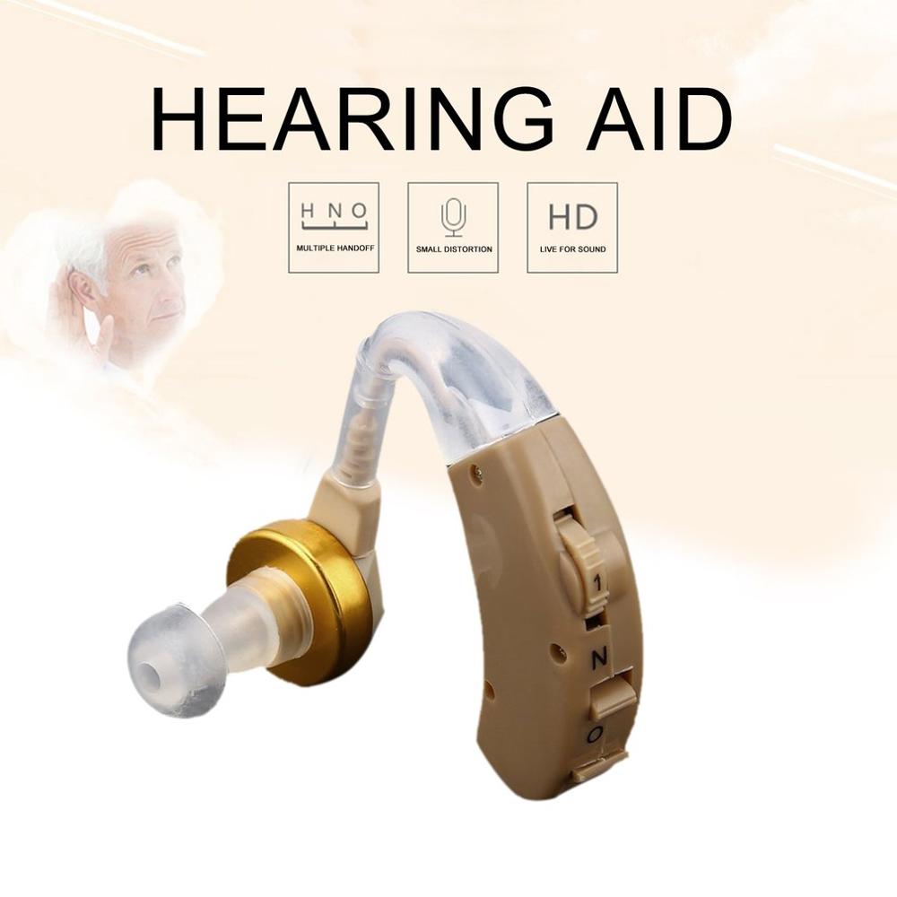 Oor Gehoorapparaat Kit Verstelbare Achter Ear Sound Versterker Apparaat Gehoor Enhancement Sound Enhancer Oor Care Tools F-136
