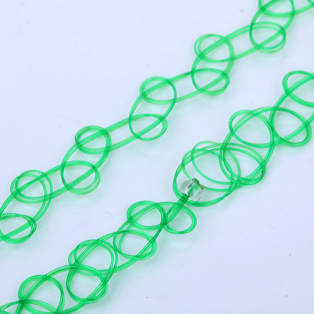 Colliers puissants colorés et Sexy, bijoux de plage en forme de goutte d&#39;eau, clavicule circulaire en toile d&#39;araignée, pour au bord de la mer, , 1 pièce