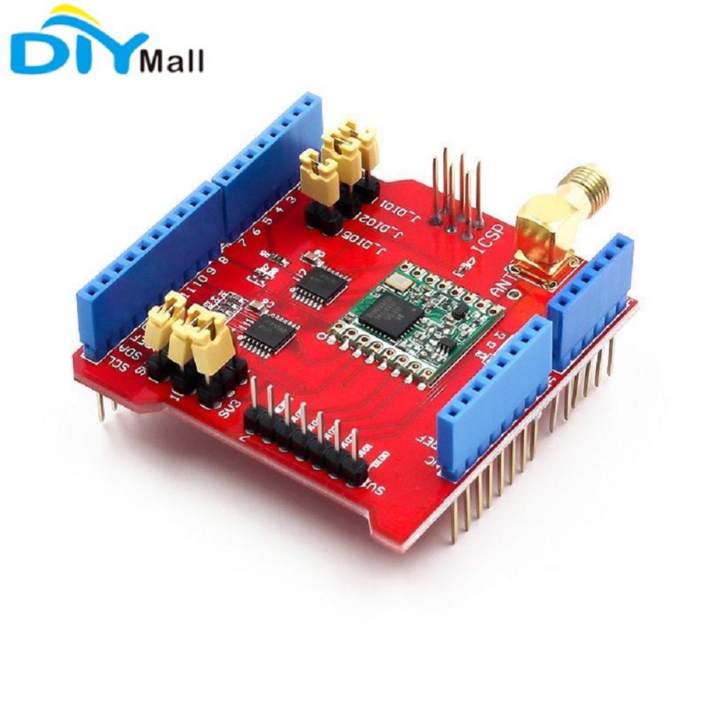 Dragonino LoRa Shield – émetteur-récepteur sans fil longue Distance, 433MHz 915MHz 868MHz, pour Arduino UNO Mega2560 Leonardo DUE: 868MHz