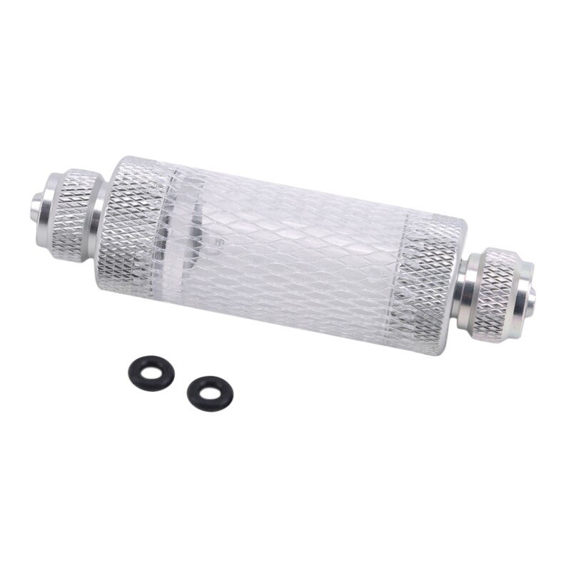 CO2 Bubble Counter Check Valve Aquarium CO2 Regulator Diffuser Prevent Backflow Aluminum Single/Dual Head For Choose