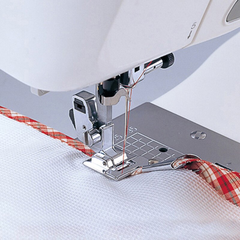 Máquina de coser doméstica, pieza de máquina de coser, prensatelas de concha, pieza de pie, herramientas de costura, prensatelas de bordes