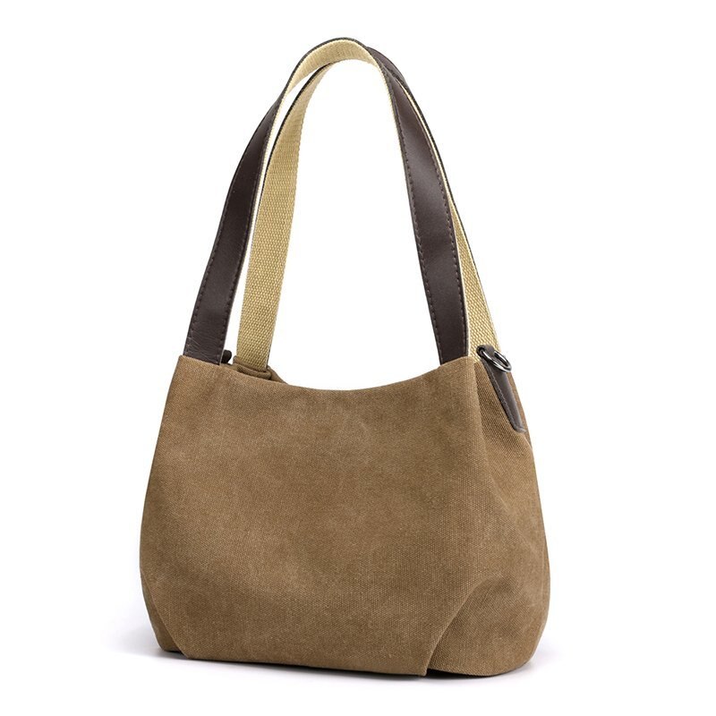 Zachte Canvas Luxe Handtassen Vrouwen Tassen Handtassen Schouder Messenger Bag Dames Handtas Schoudertas Purse