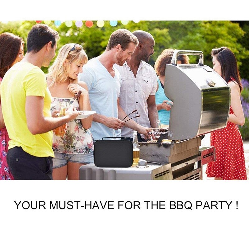 Hard Case for ThermoPro TP20 / TP08 / TP07 Wireless Remote Digital Cooking Food Meat Thermometer Case Bag