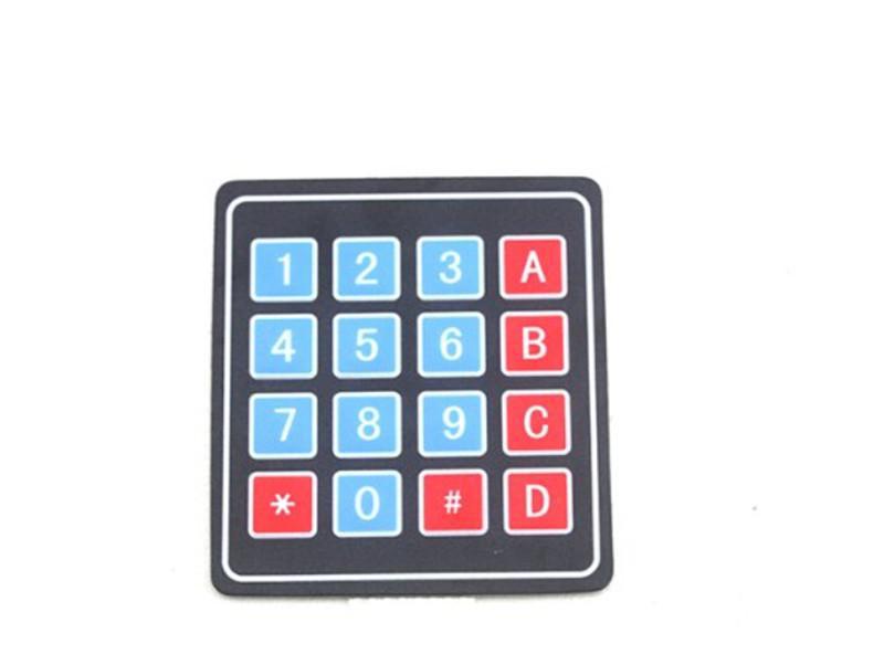 Consumentenelektronica Membraan Switch Toetsenbord Keyboard voor Arduino 4x4 Matrix Array 16 Key