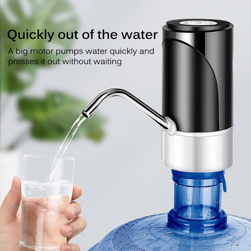 Rechargeable Water Pump Bottled Water Pump Electric Water Pump USB Chariging Automatic Water Pump