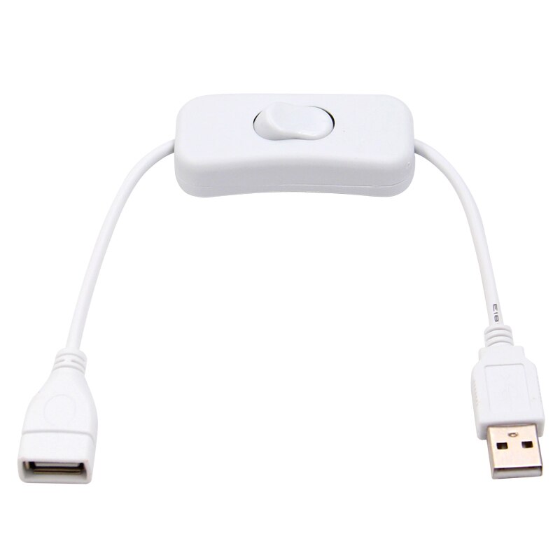 Adapter For USB Lamp USB Fan Power Supply Line Durable 28cm USB Cable With Switch ON/OFF Cable Extension Toggle