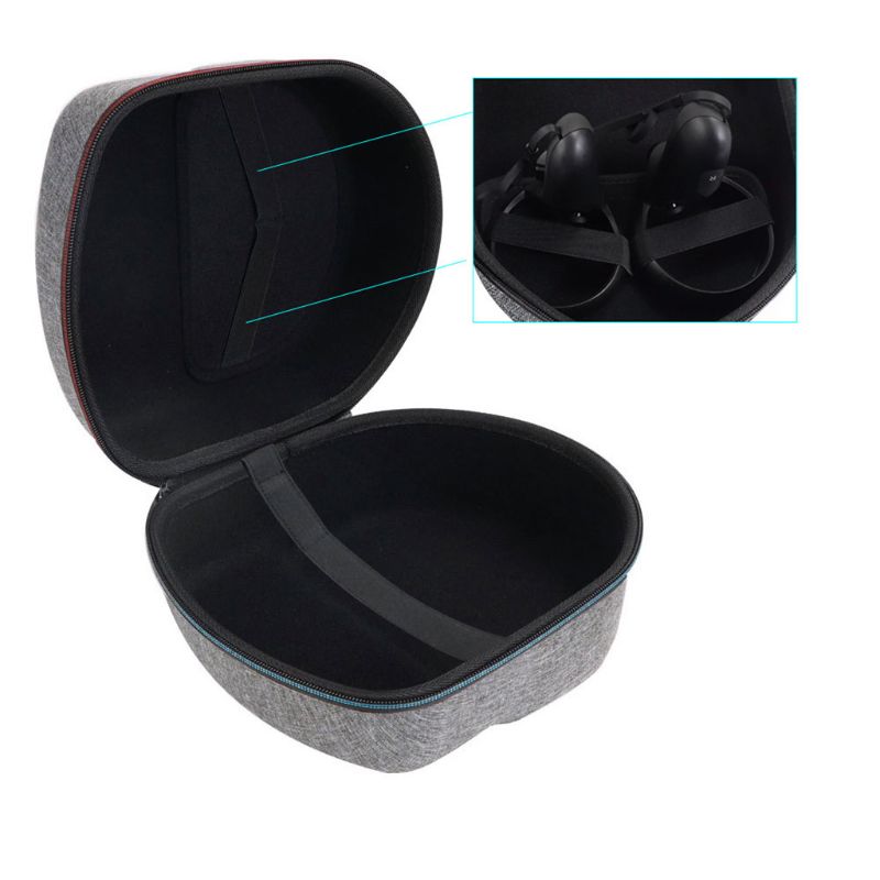 Portable Hard EVA Storage Bag Carrying Case Travel Box for Oculus Quest All-in-one VR Gaming Headset Accessories