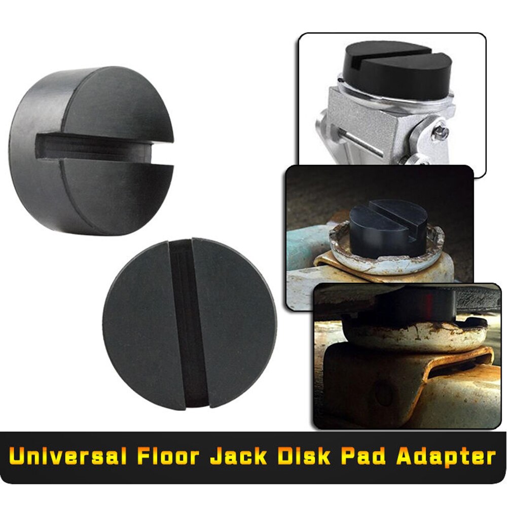 Bil gummi skive pad bil køretøj jacks jack pad ramme beskytter skinne gulv jack beskyttelses adapter værktøj jacking løfteskive
