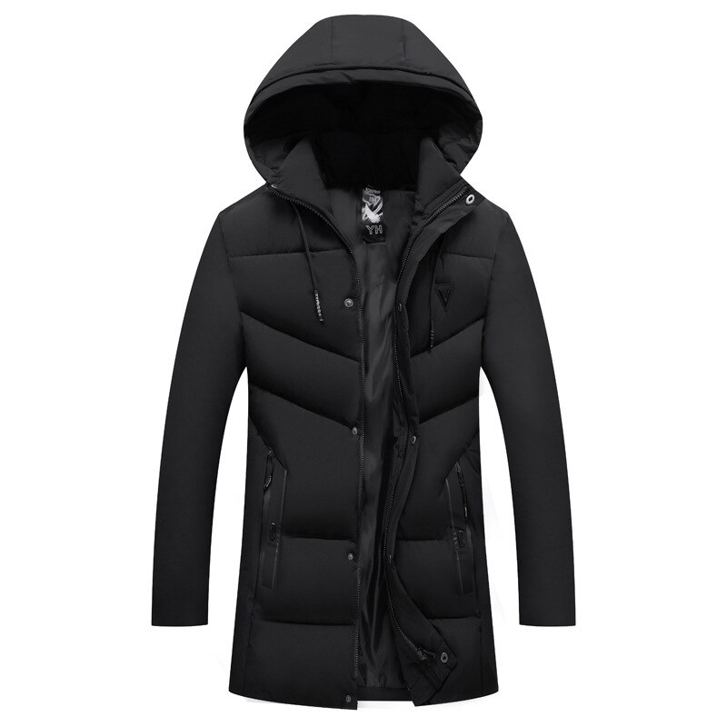 Men's Winter Jacket Coat Hooded Thick Warm Winter ... – Grandado