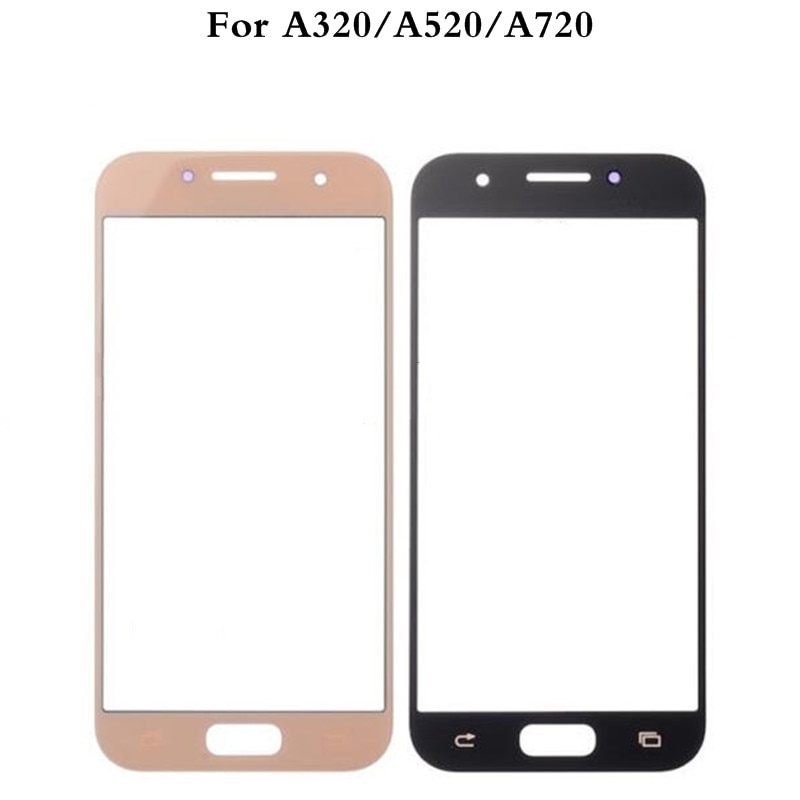 Front Panel For Samsung Galaxy A3 A5 A7 A320 A520 A720 Touch Screen Sensor LCD Display Digitizer Glass TP Cover Replacement