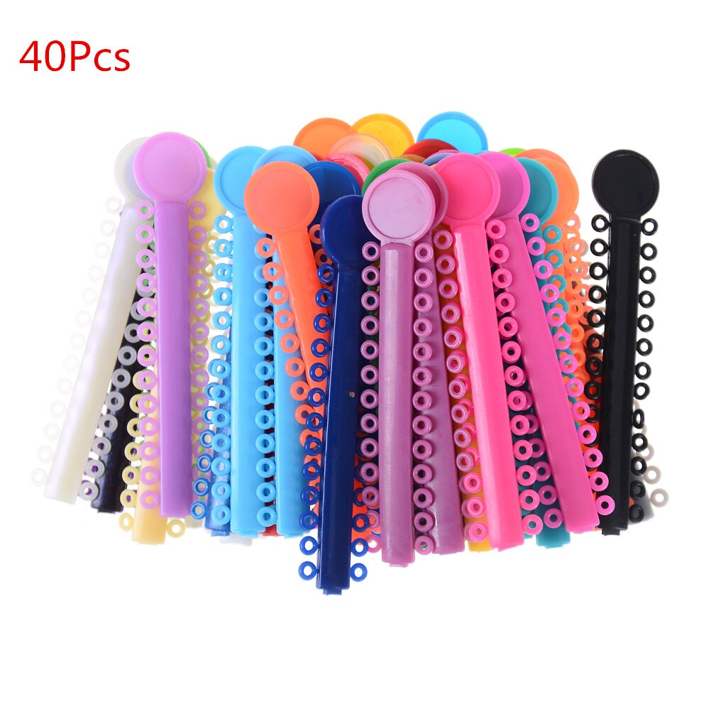 20/40Pcs Elastic Rubber Dental Oral Ligature Ortho... – Grandado