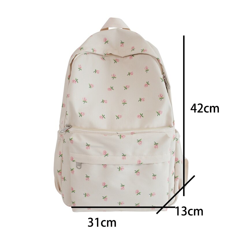Vrouwen College Student Rugzak Dubbele Schouder Grote Capaciteit Reizen Laptop Rugzak Boek Schooltas Voor Tiener Meisje
