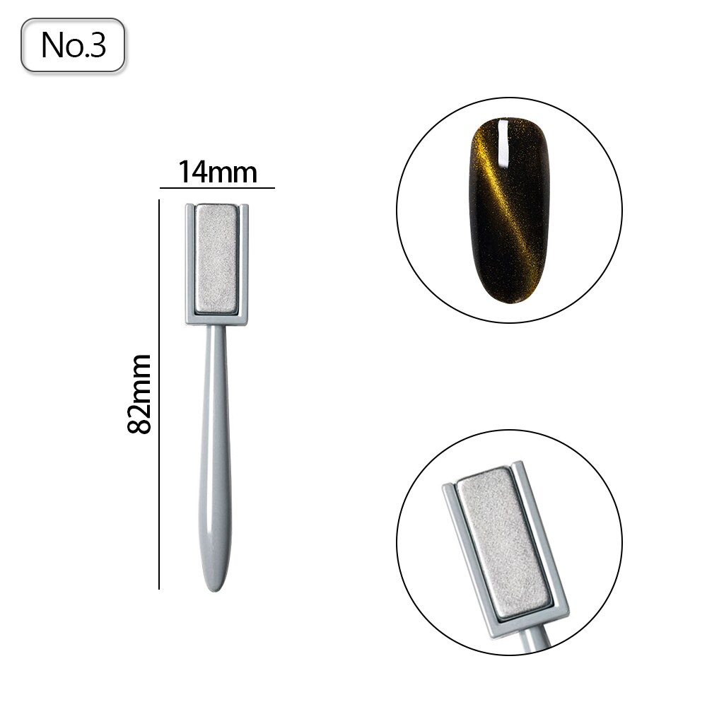 Kat Ogen Magneet Sterke Effect Magetic Voor 9D Kat Ogen Polijsten Multifunctionele Magnetische Pen Nail Decoratie Gereedschap