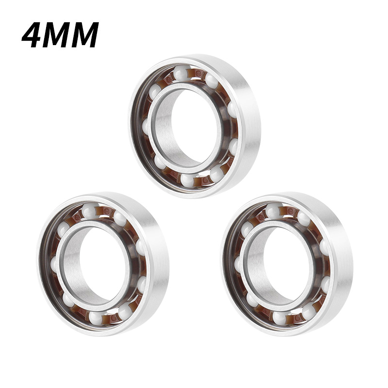 MUQZI Bicycle Ceramics Bearing Rear Derailleur Guide Wheel Jockey Wheel Pulley Bearing Mountain Road Bike: Light Grey