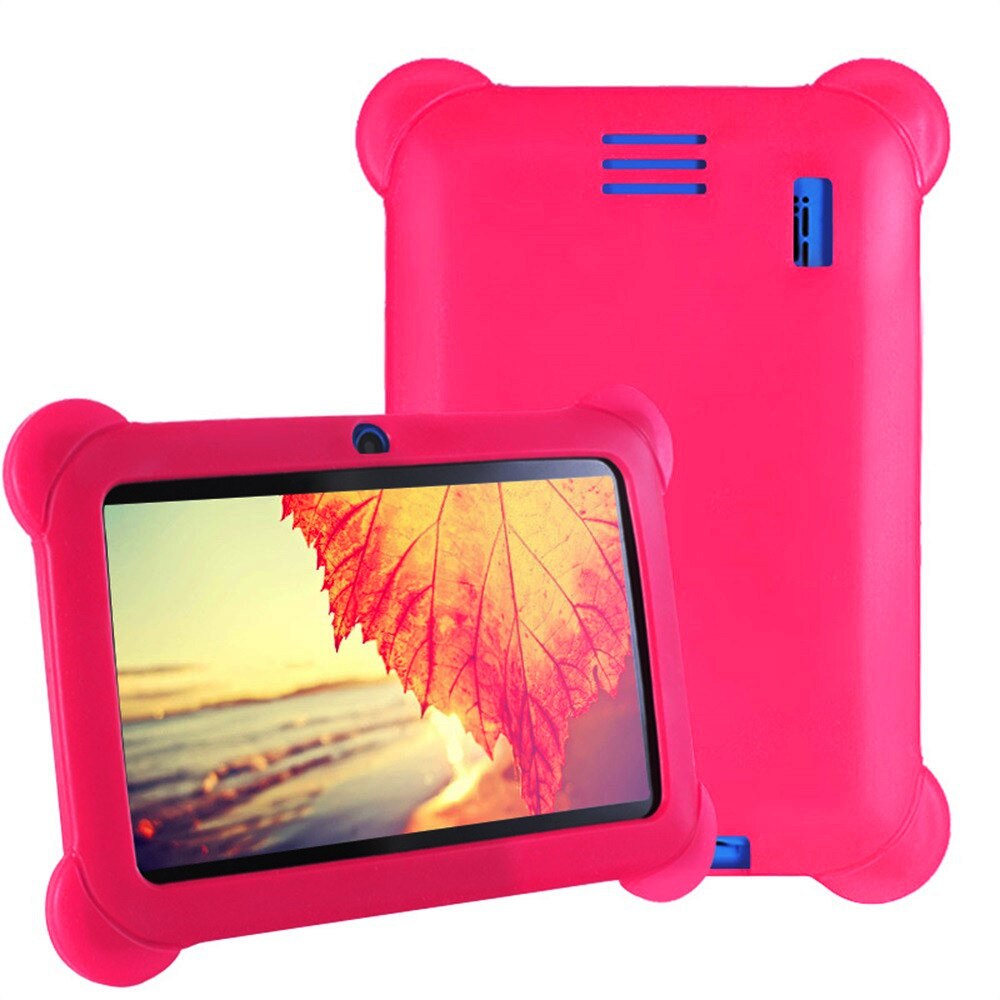 Universele 7-Inch Silicone Soft Case Beschermhoes Voor 7in Q88 Y88 Kids Tablet: D