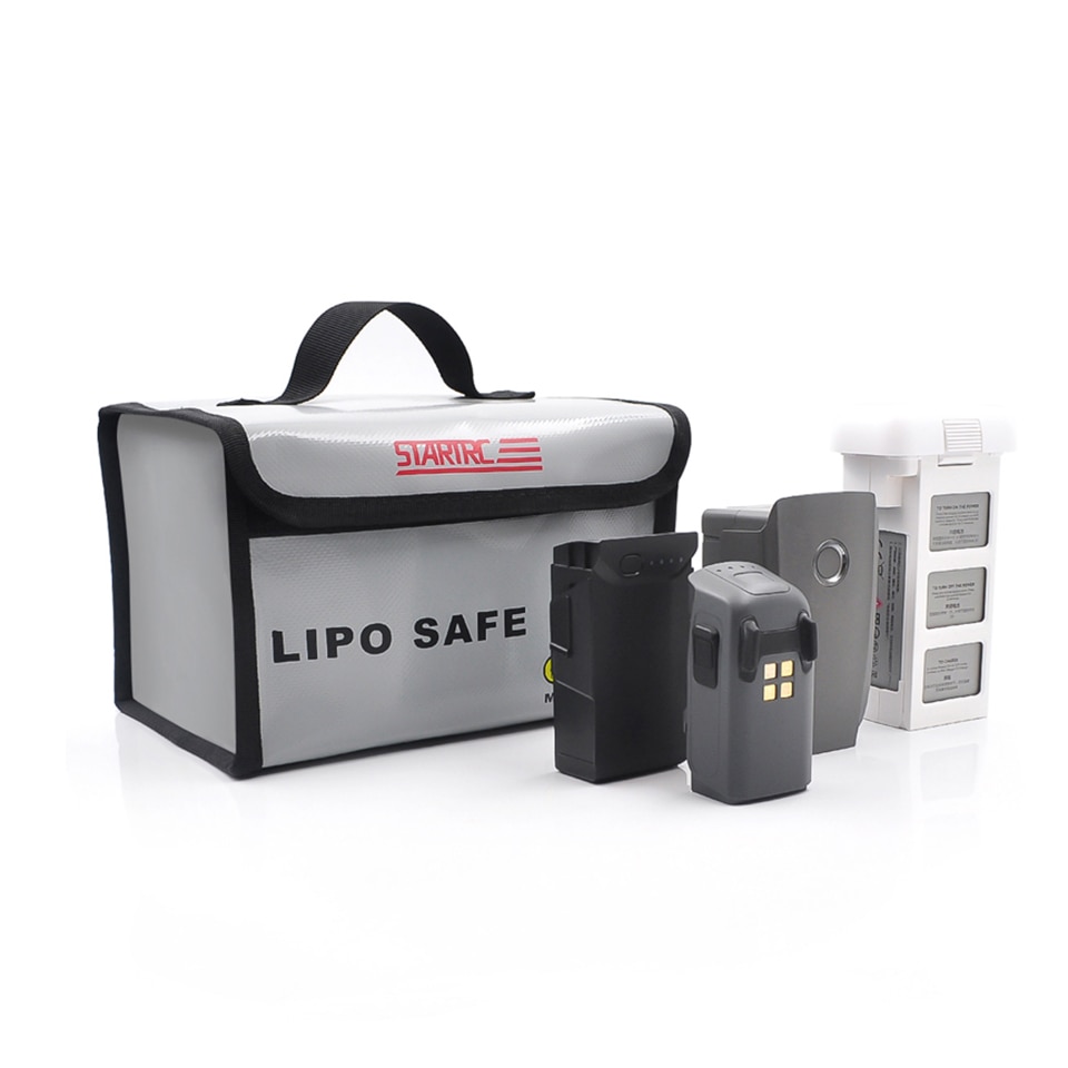 Brandvertragende LiPo Accu Safety Bag Draagbare explosieveilige Brandwerende Doos voor Tattu LiPo Batterij Phantom Quadcopter Batterij