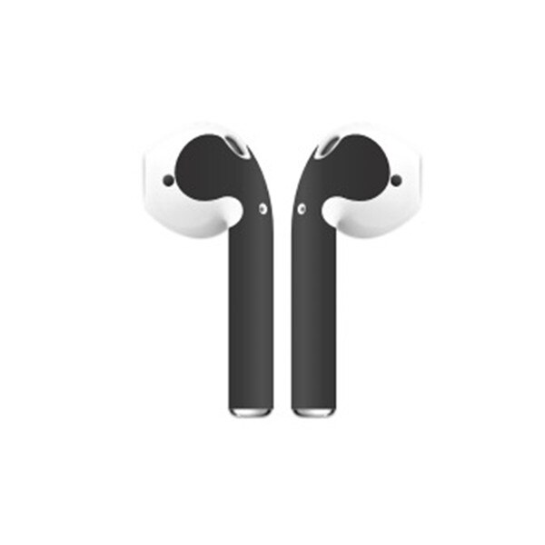 Fijne Huid Sticker Voor Apple Airpods Air Pods Oortelefoon Sticker Oortelefoon Accessoires: Black