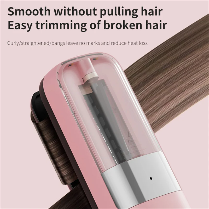Haaruiteinden Trimmer Split Remover Droog Beschadigd Broos Professioneel Automatisch Trim Split voor Vrouwen Draadloze haarsnijmachine