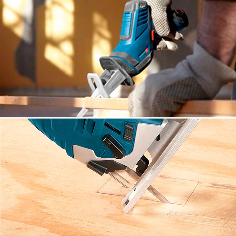 4/10Pcs Reciprocating Saw Blade High Carbon Steel Bimetal Parts for Wood Metal Multi Saber Saws Cutting Power Tools Accessories