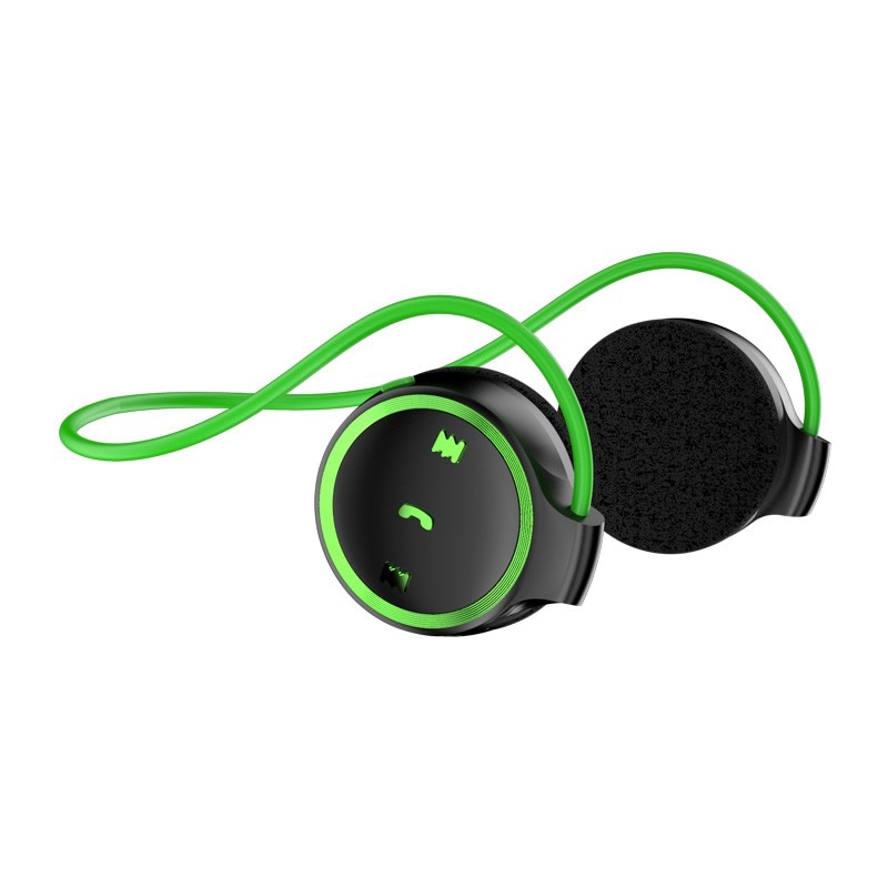 K31 5,0 Ohr Haken Bluetooth Headset Sport 500mA Unterstützung TF Karte MP3 Kopfhörer Lärm die Ermäßigung Drahtlose HiFi Wasserdichte Kopfhörer: Grün Nein Paket