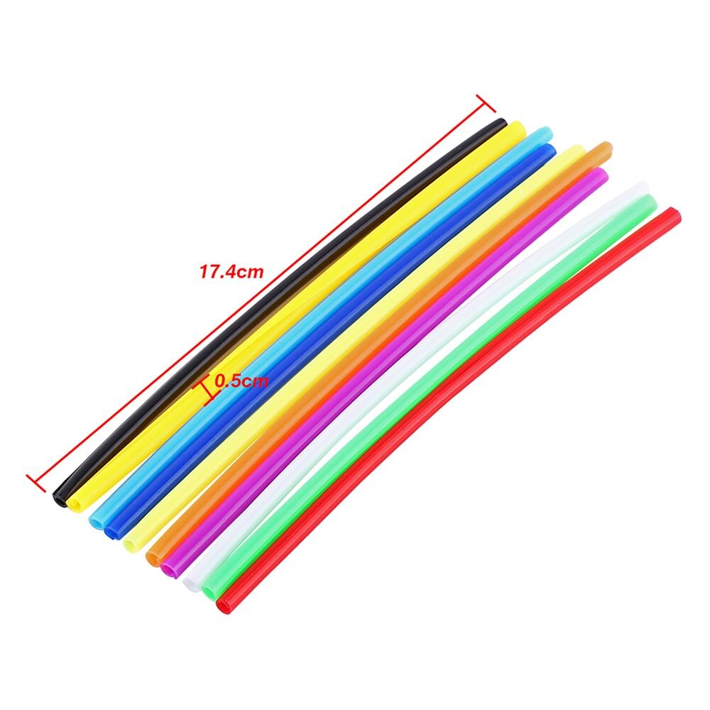 36Pcs ES Bike Guard Motocross Wheel Spoke Wraps Covers Rims Skins Protector