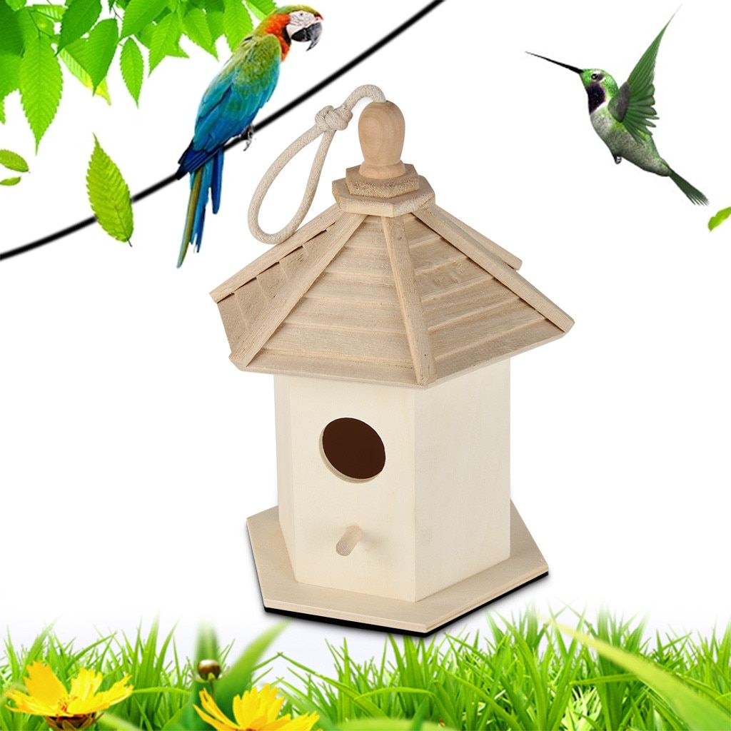 Large Nest Dox Nest House Bird House Bird House Bird Box Bird Box Wooden Box Home Garden Sleeping Pit