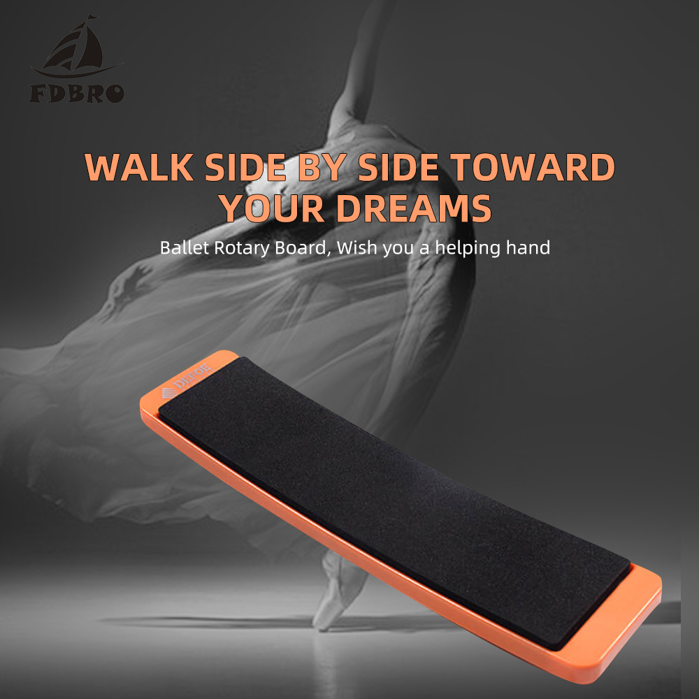 FDBRO Dance Swivel Plate Board Turnboard Dancer Ballet Turning Board Rotating Dance Tool Body Fitness Equipment Rotate Board