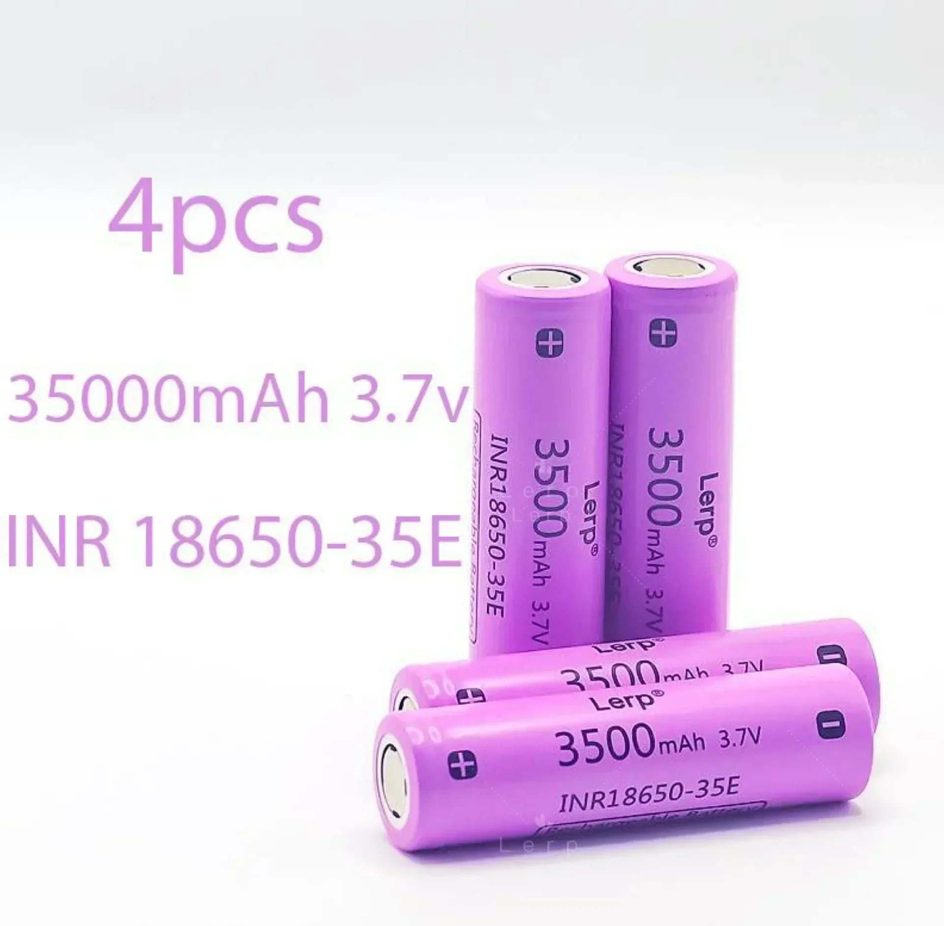 100% original lithium-ion rechargeable battery, 18650 3500mAh, 3.7V 25A, discharge INR18650 3500mAh, strong light flashlight. Po