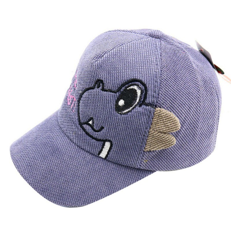 Boys Girls Children Caps Hats Child Adjustable Sun Protection Cartoon Print Casual Visors