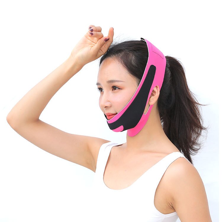 Lifting minceur masque V ligne menton Patch 4D réduire Double menton bande ascenseur ceinture mince cou masque sommeil visage-lifting pansement