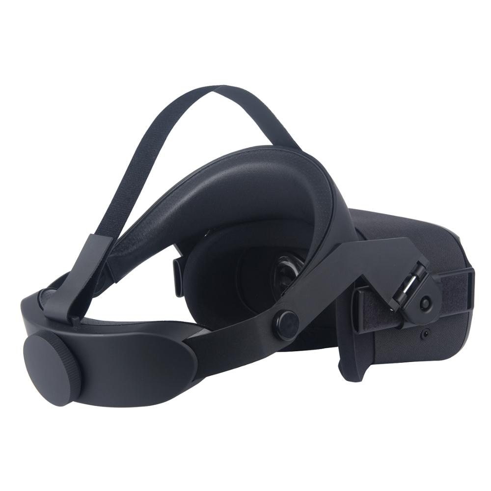 Voor Oculus Quest Verstelbare Vr Headset Hoofddeksels Druk Verlichten Antislip Vr Helm 3D Virtual Reality Bril