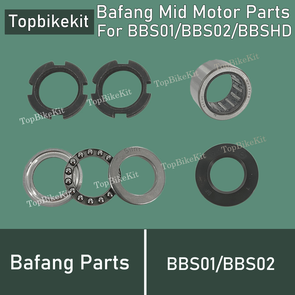 B Ebike BAFANG Mid Motor Controller Motor Washer Ring For BBS01 BBS02 BBSHD Bearing/Ring Oil Seal/Axial Bearing/Shaft Screw