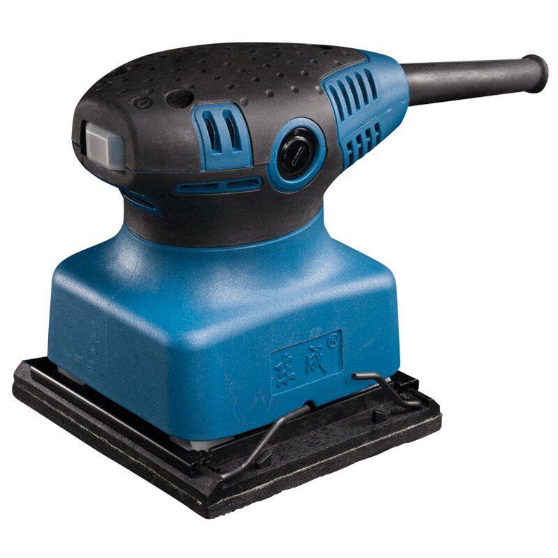 Lijadora plana de mano, máquina de papel de lija portátil para carpintería, lijadora de pared plana de 220V, herramientas eléctricas de pulido