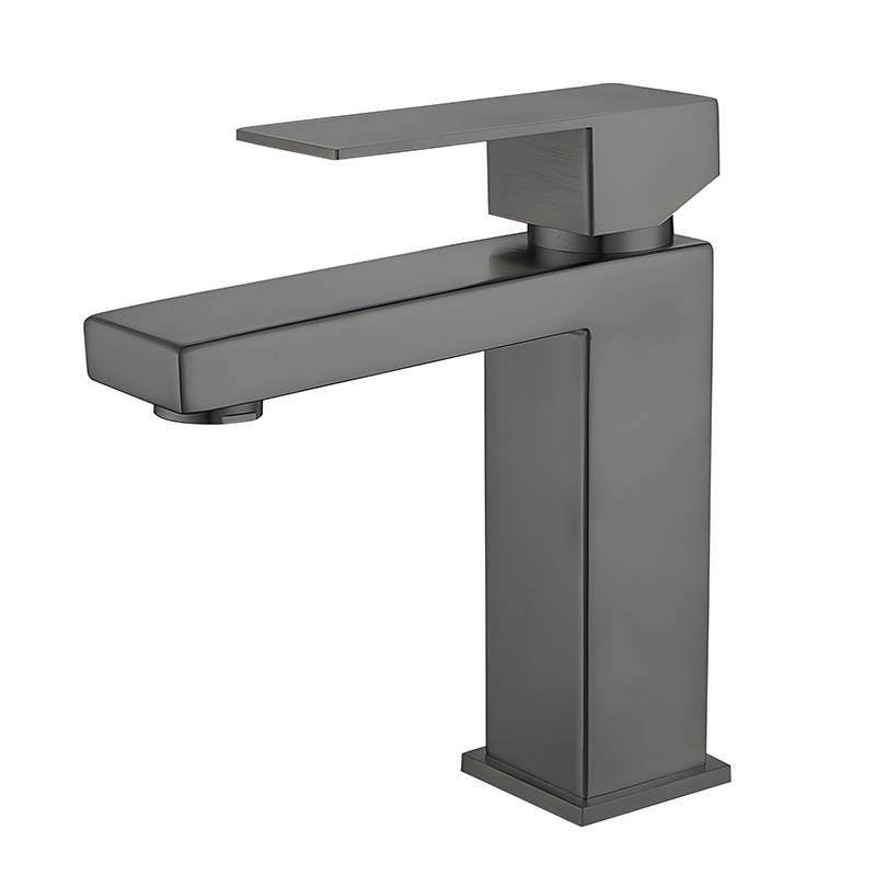 Wastafel Badkamer Kraan Dek Gemonteerd Warm Koud Water Wastafel Mixer Kranen Zwart Toilet Gootsteen Kraankraan: Bordeaux