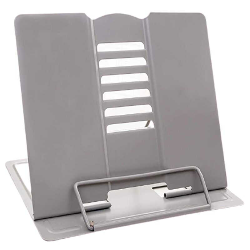 Bureau Boek Stand Metalen Lezen Rest Boek Houder Hoek Verstelbare Stand Document Houder Draagbare Stevige Lichtgewicht: Default Title
