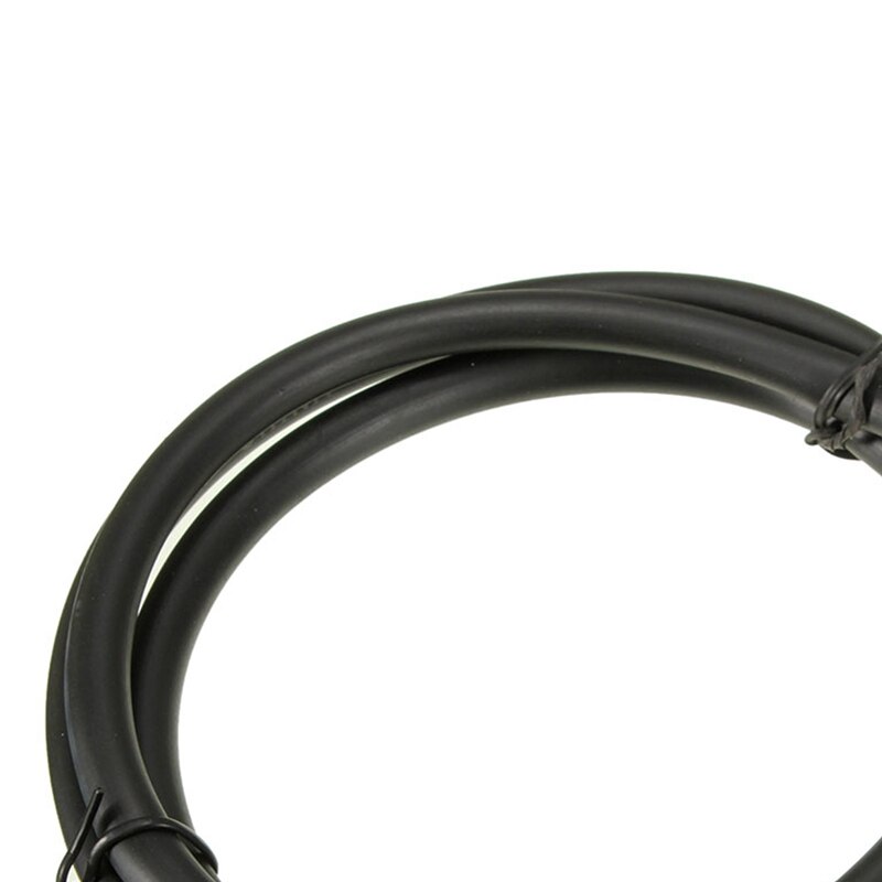 Motorcycle Fuel Line Petrol Pipe 5mm I/D x 8mm O/D 1m Long Black