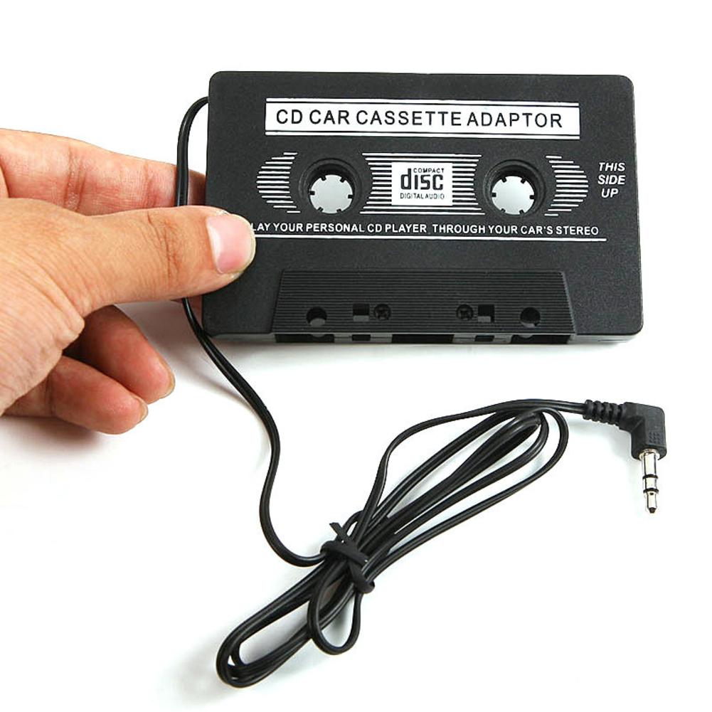 Auto Cassette Adapter Cassette Mp3 Speler Converter MP3 AUX Kabel Cd-speler 3.5mm Jack Plug