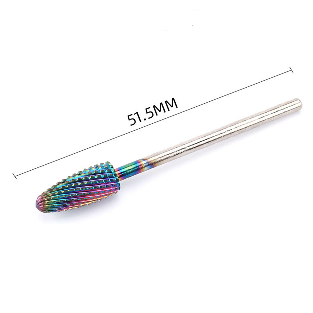 Tungsten Carbide Nail File Bits Nail Slijpen Heads Grote Kegel Veiligheid Bits Nail Cuticle Bits Voor Manicure Polijsten Pedicure: SKU3